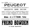 Freno Bowden, Biciclette e motori Peugeot