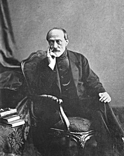 Ritratto di Giuseppe Mazzini.