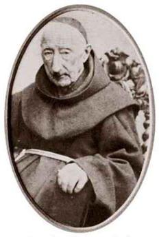 Padre Maurizio Malvestiti in un dettaglio del precedente ritratto.