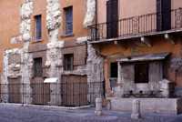 Resti romani in piazza Labus