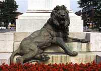 Leone del monumento a Garibaldi